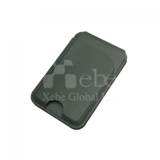 magsafe magnetic leather card holder mobile phone holder
