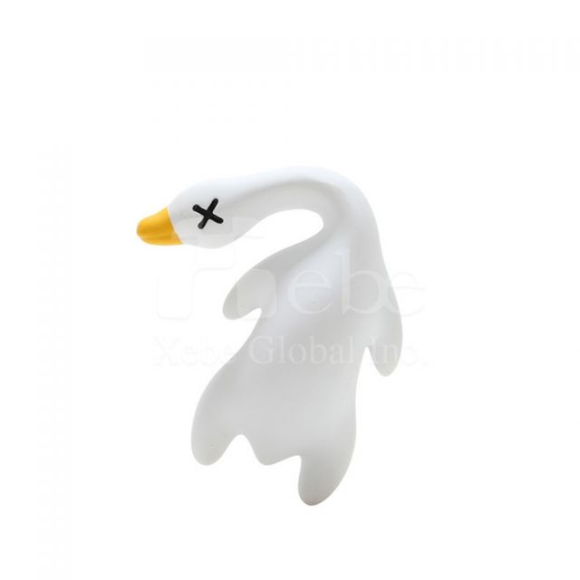 white roast duck shaped magnet customized refrigerator magnet