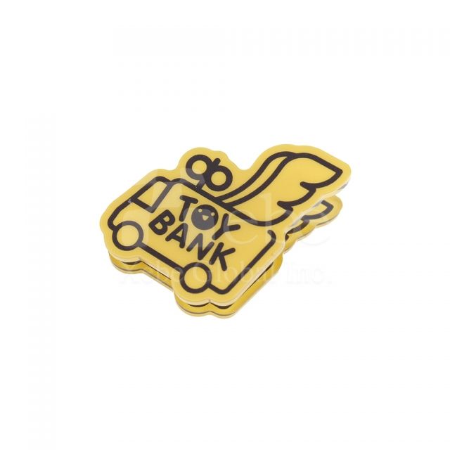 customized car shape acrylic magnet clip