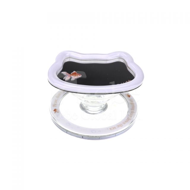 mirror customized airbag phone holder