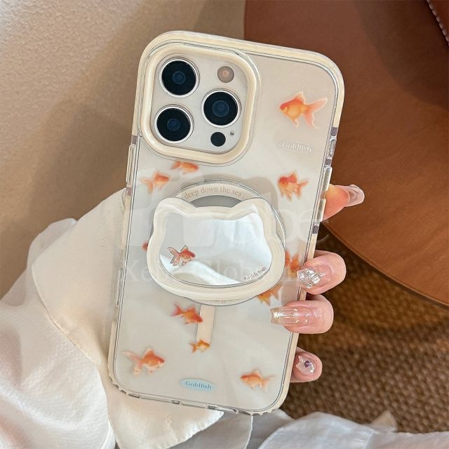 mirror customized airbag phone holder