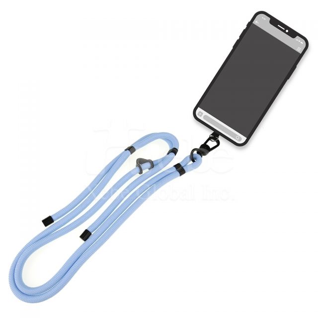 plain custom mobile phone lanyard strap