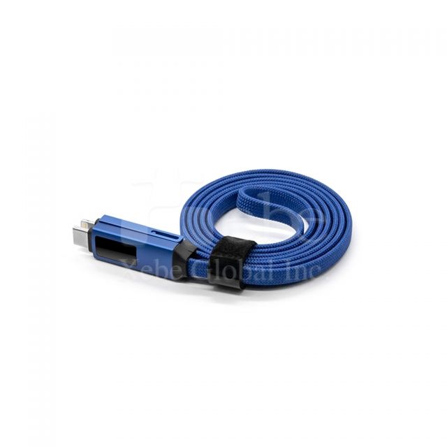 customized fast charging digital display charging cable