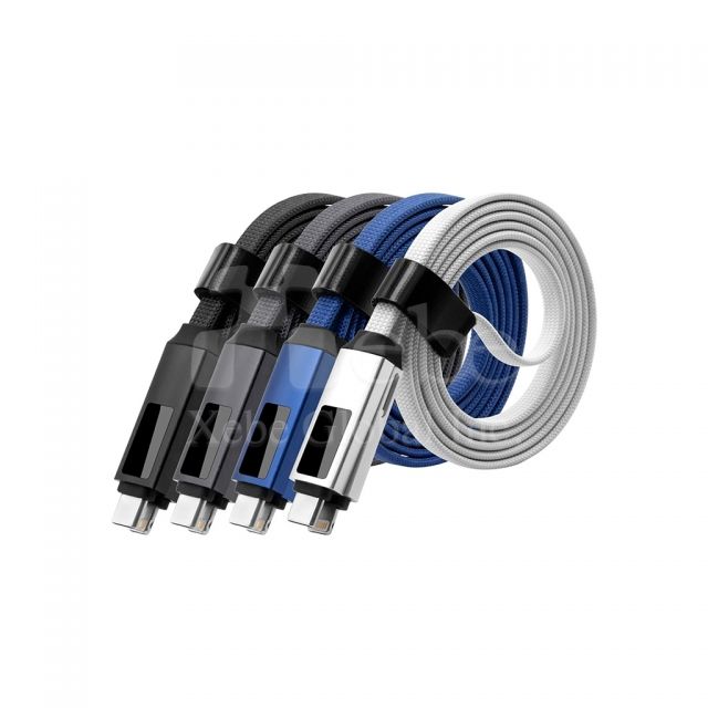 customized fast charging digital display charging cable