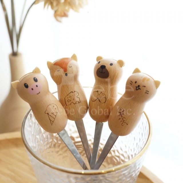 customized dessert eco friendly spoon