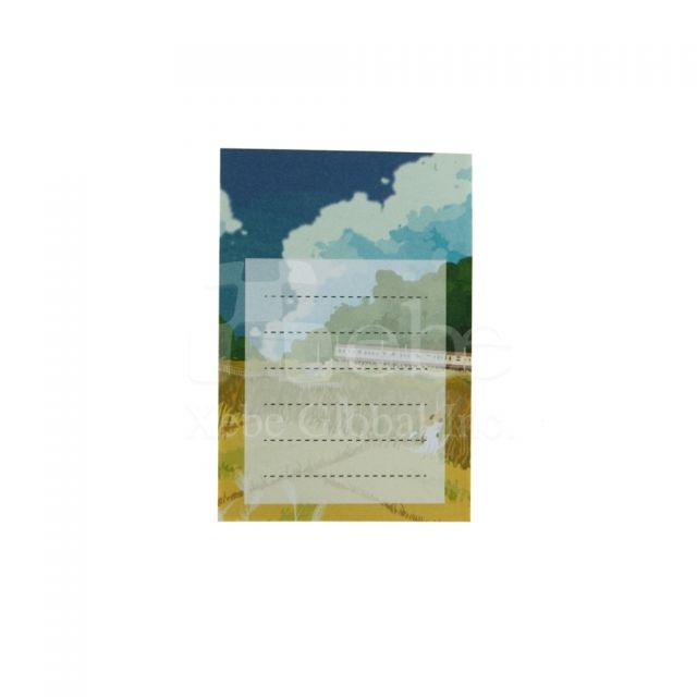 rustic style post it notes