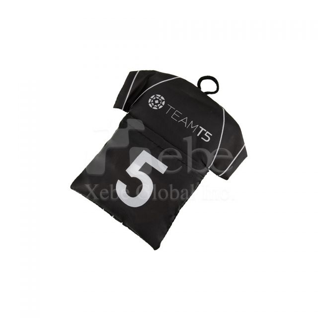 customized clothing shape folding shopping bag