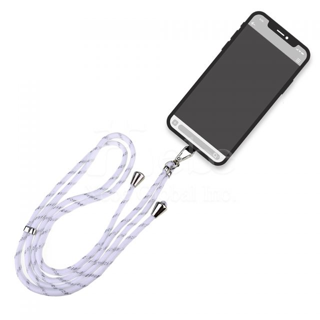 customized adjustable mobile phone length lanyard