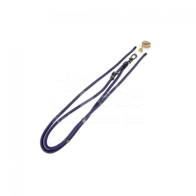 hand painted hot air balloon pattern mobile phone lanyard