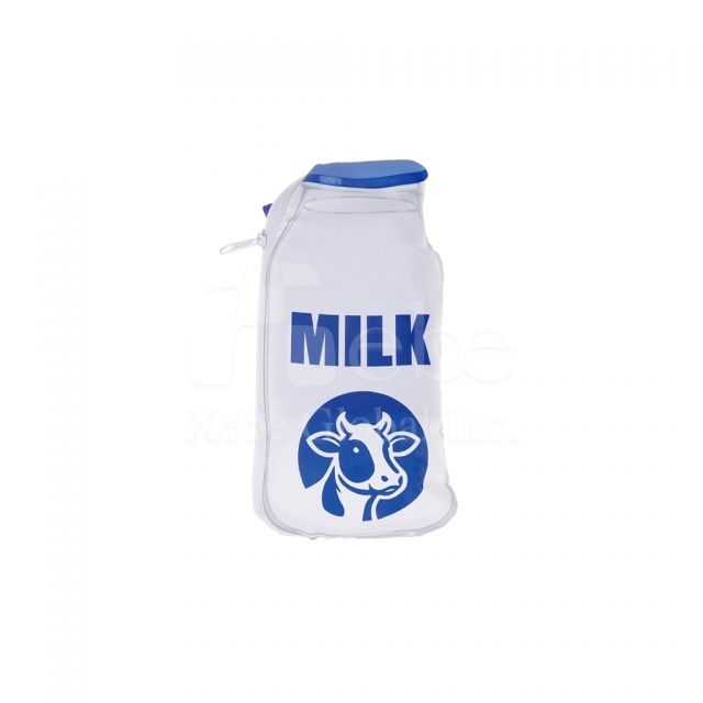 milk bottle shaped shopping bag customized gift