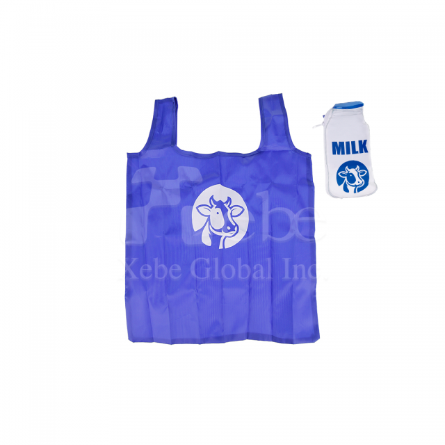 milk bottle shaped shopping bag customized gift