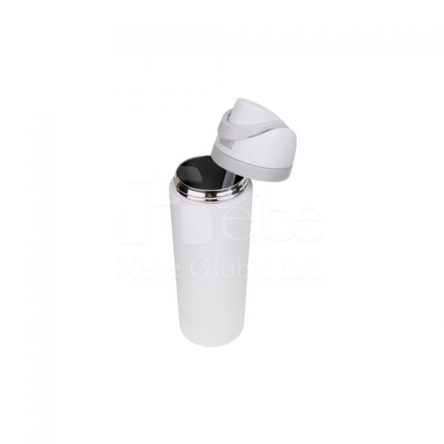 white insulated straw cup