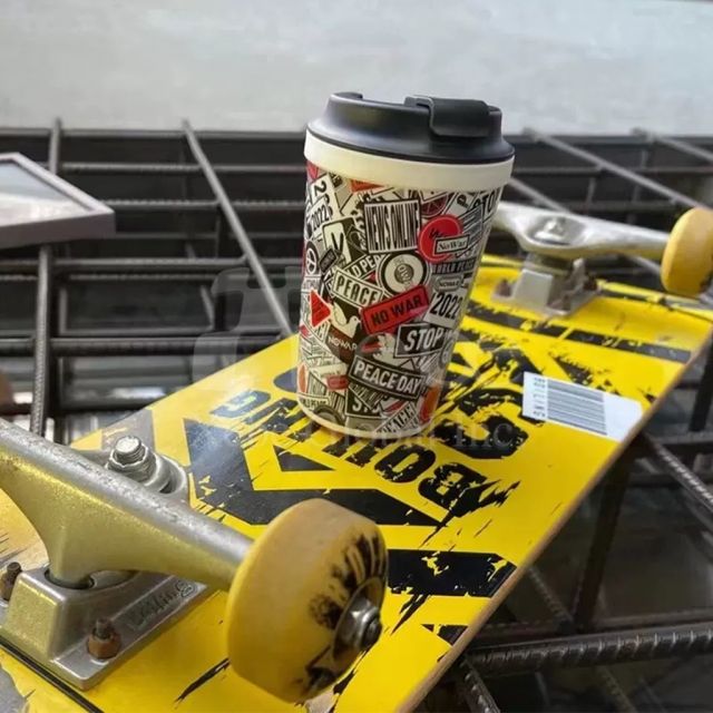 full print coffee cup