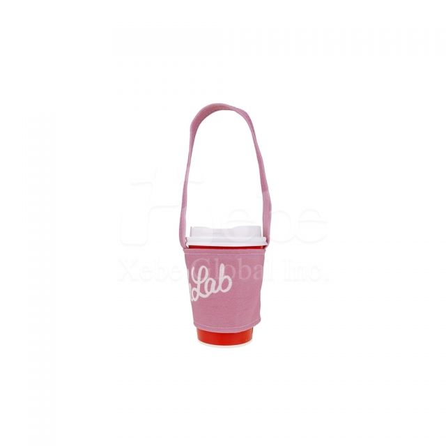customized solid canvas beverage bag
