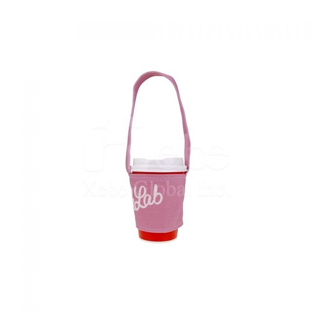 customized solid canvas beverage bag