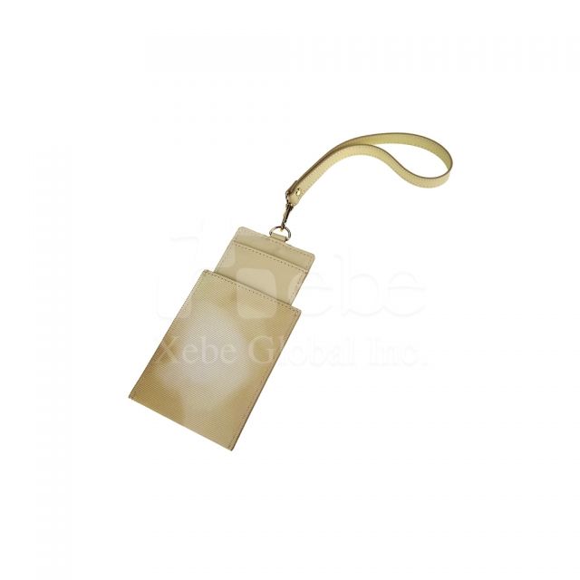 cat shaped dragging leather card holder