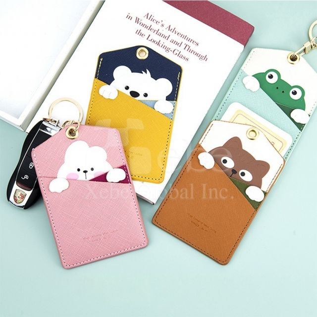 peeping kitten customized identification card