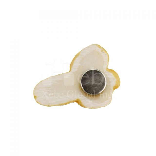 raisin bread shape magnet customization