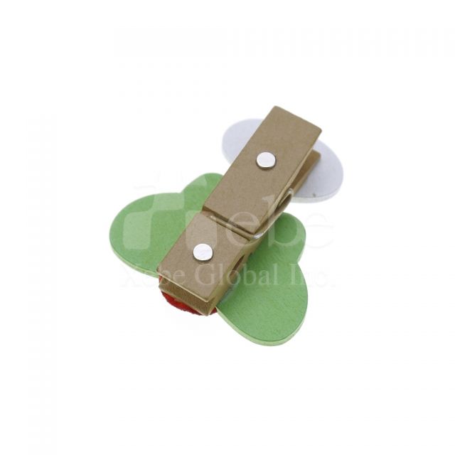 frog shaped message magnet clip