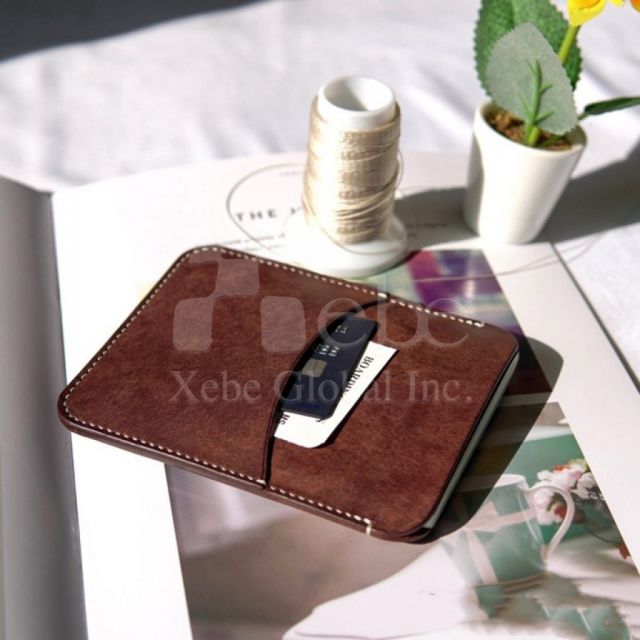 pocket leather passport sleeving