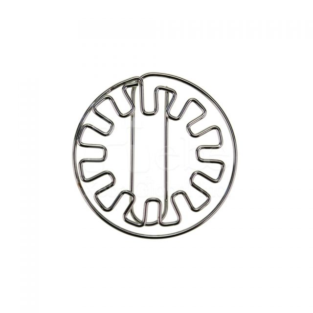 custom steel sheet shaped paperclip