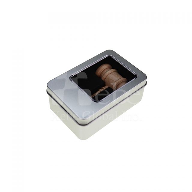 mallet shaped wooden flash drive