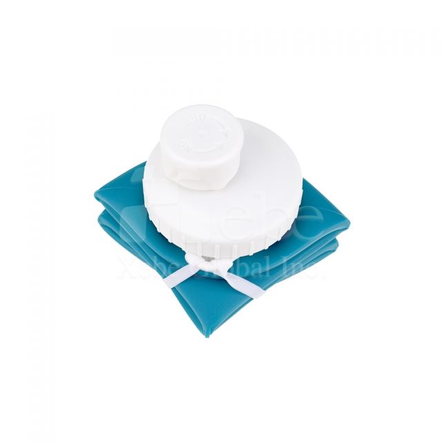blue collapsible eco friendly cup