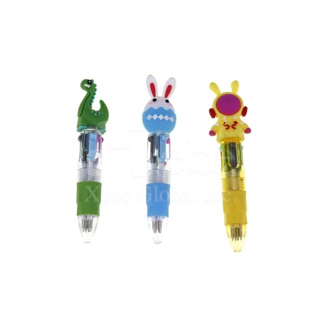 dinosaur multicolor ballpoint pen