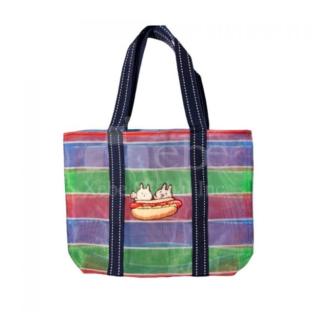 customized eggplant bag retro shopping bag