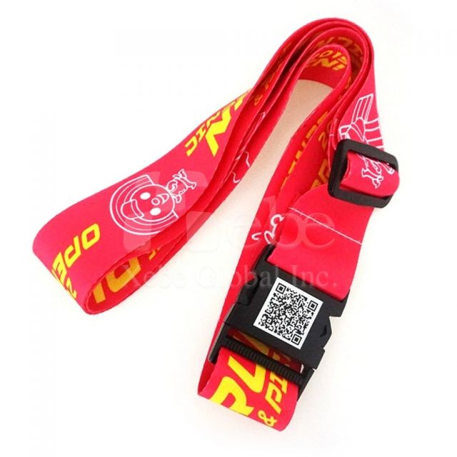 corporate mascot luggage strap customization