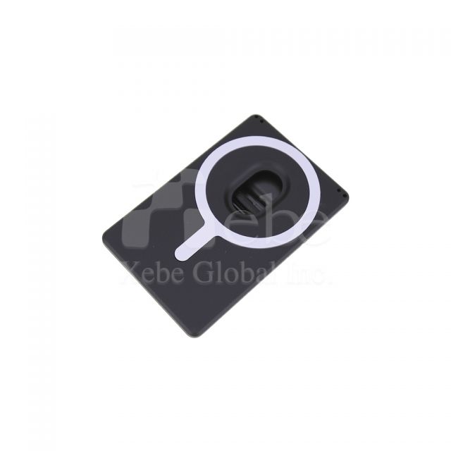 black pickup card holder phone holder