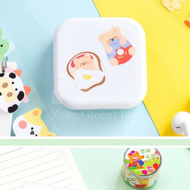 custom pet sticker clear washi tape