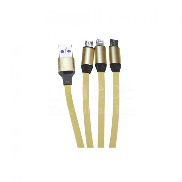 4 in 1 data charging cable customization