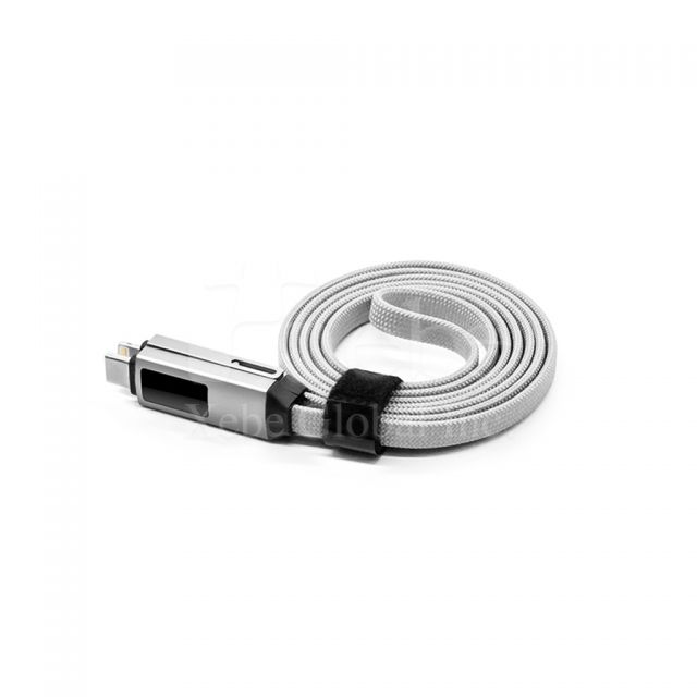white 3 in 1 data fast charging cable