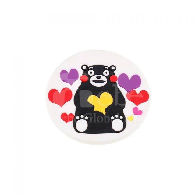 mascot shaped coaster