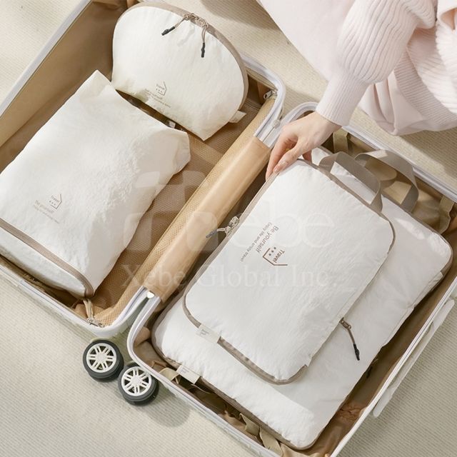 customized compressed travel storage bag set