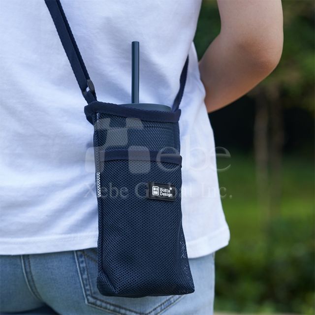 pink eco friendly drink bag