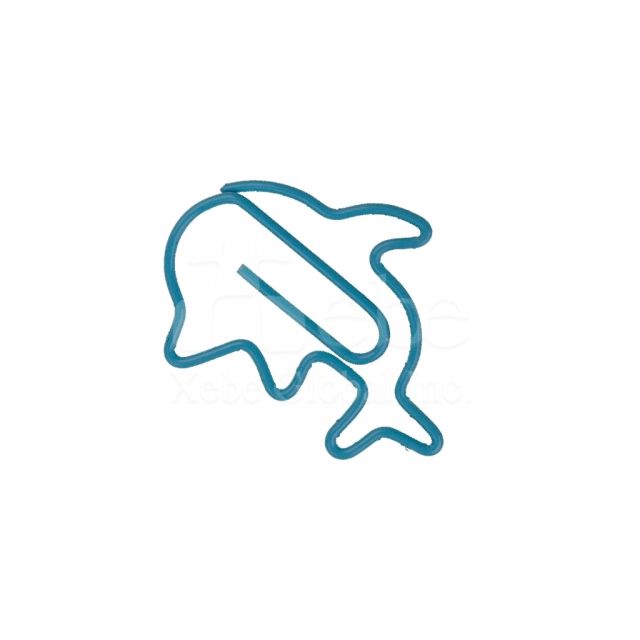 dolphin shaped paperclip