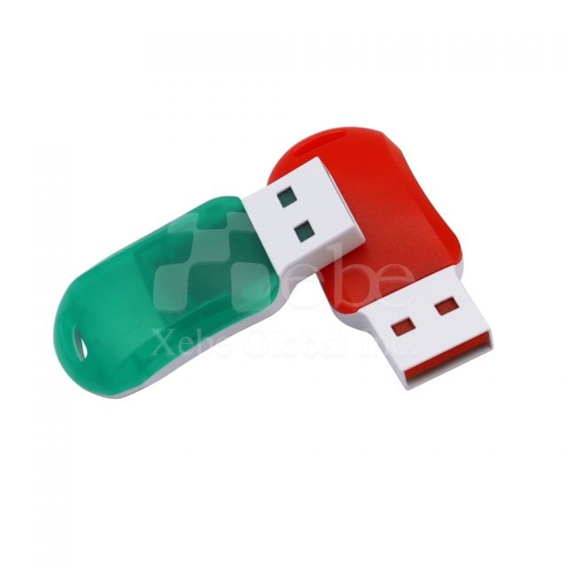 green gift usb flash drive