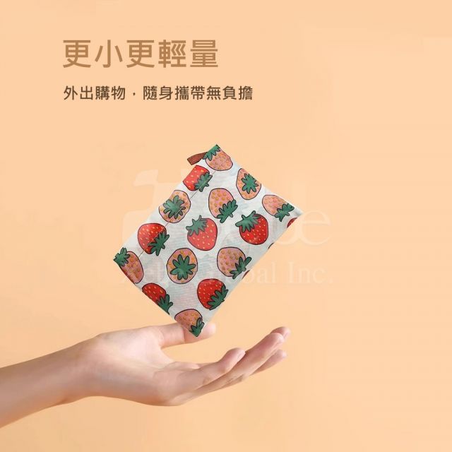 food pattern eco friendly shopping bag