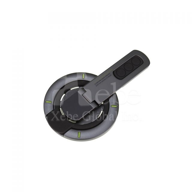 customized double sided magnetic phone holder with rotating phone ring