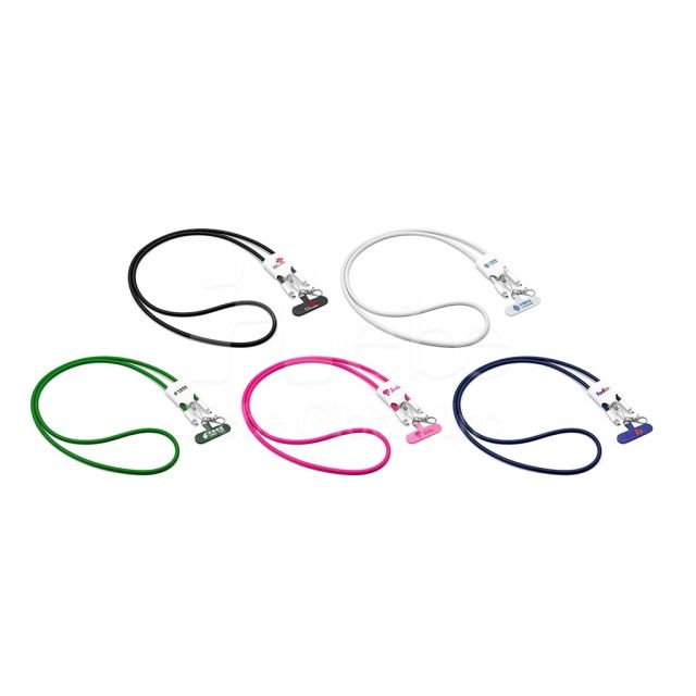 customized all in one mobile phone lanyard charging cable