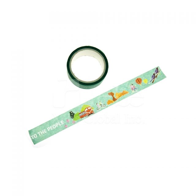 city landmark pattern washi tape