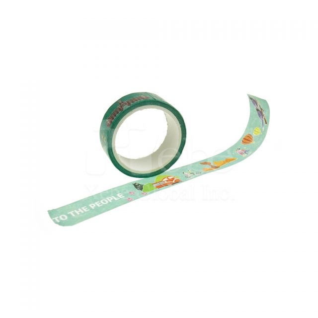 city landmark pattern washi tape