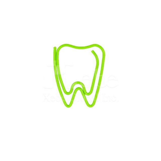 tooth shaped paper clips