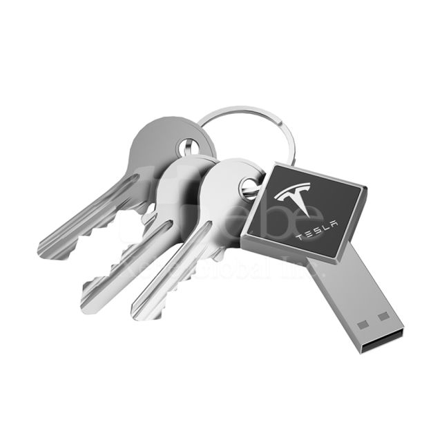 custom silver illuminated classic usb