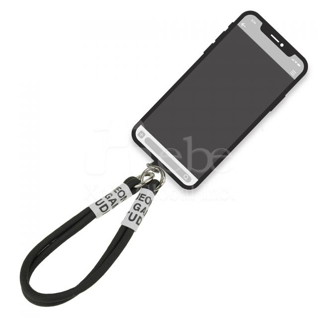 letter design mobile phone wristband