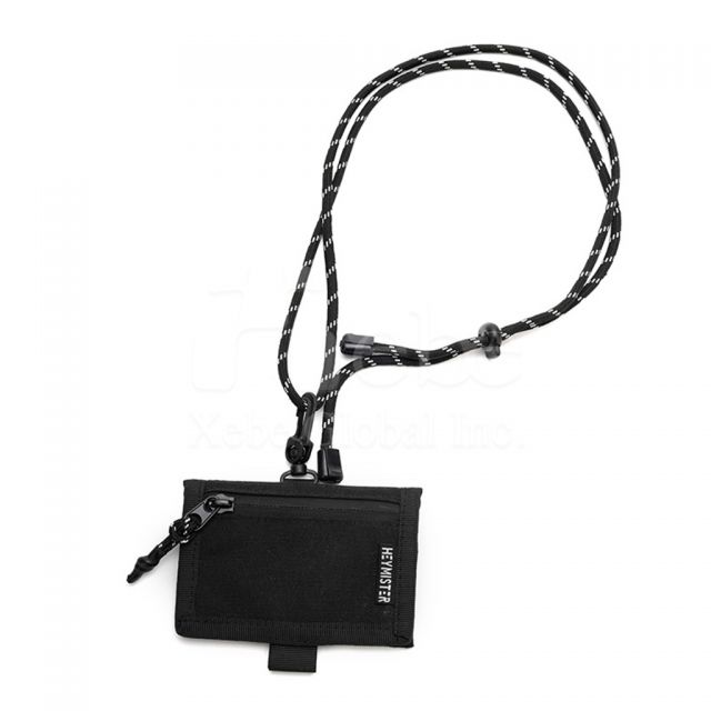 black card holder coin purse