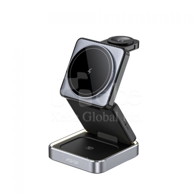 3-in-1 magnetic charging phone holder