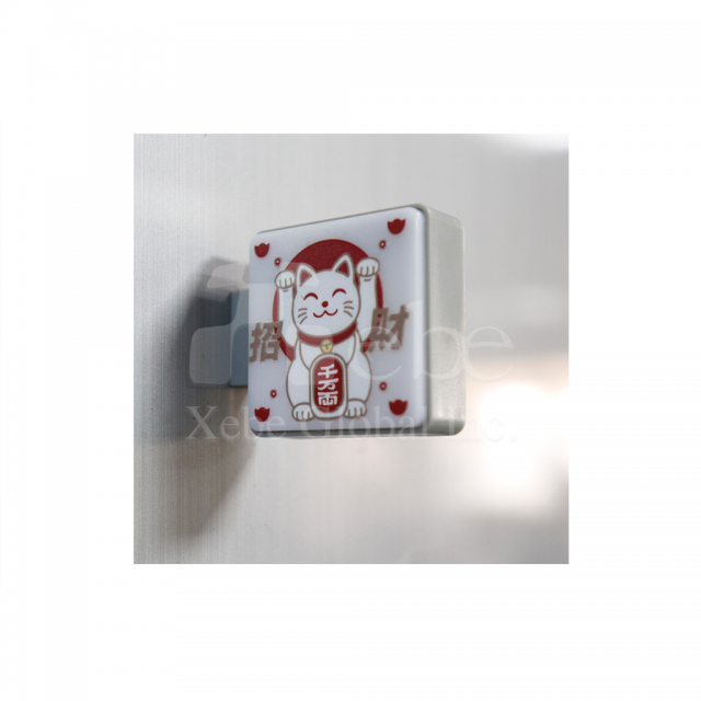lucky cat light box magnet customization